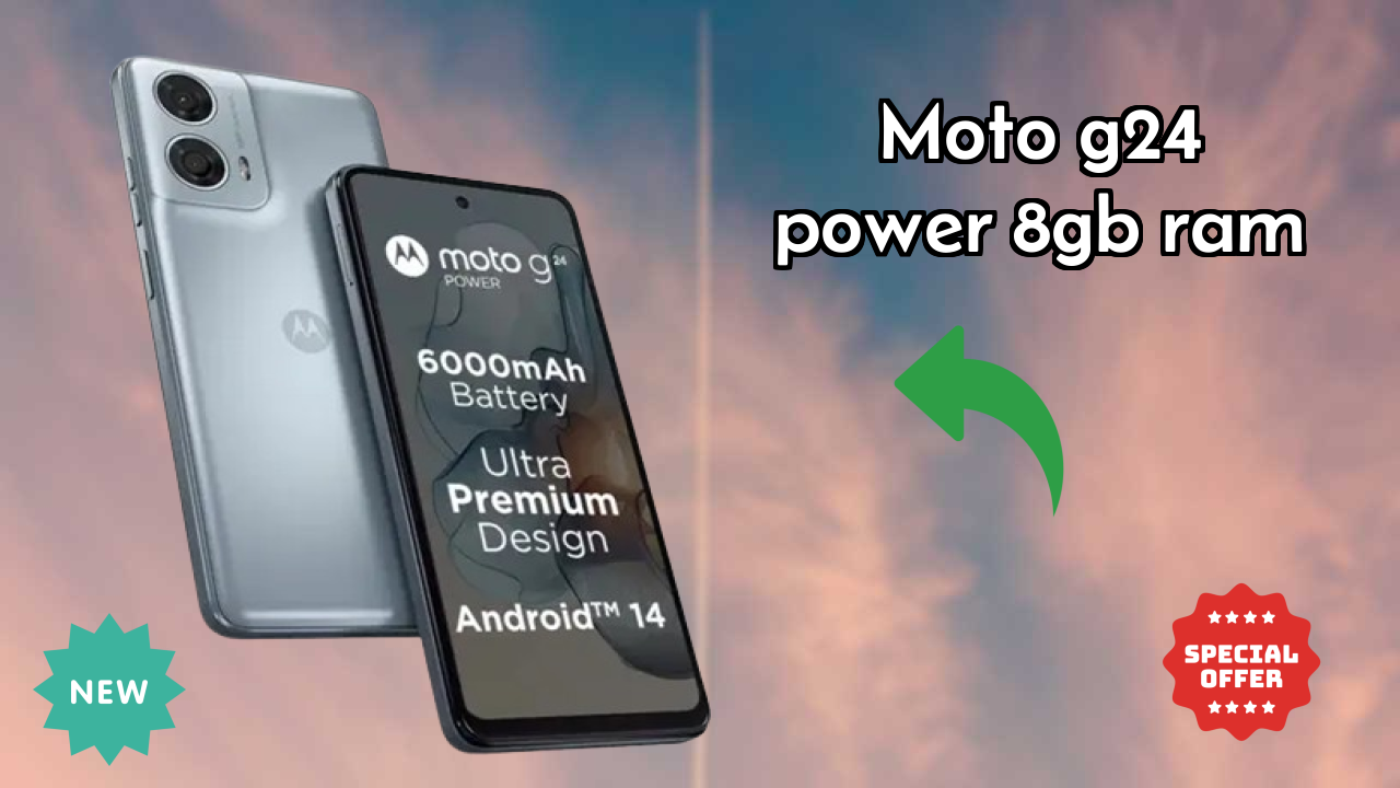 Motorola Fans Alert: Moto G24 Power 8GB RAM Massive Price Drop to ₹8,999