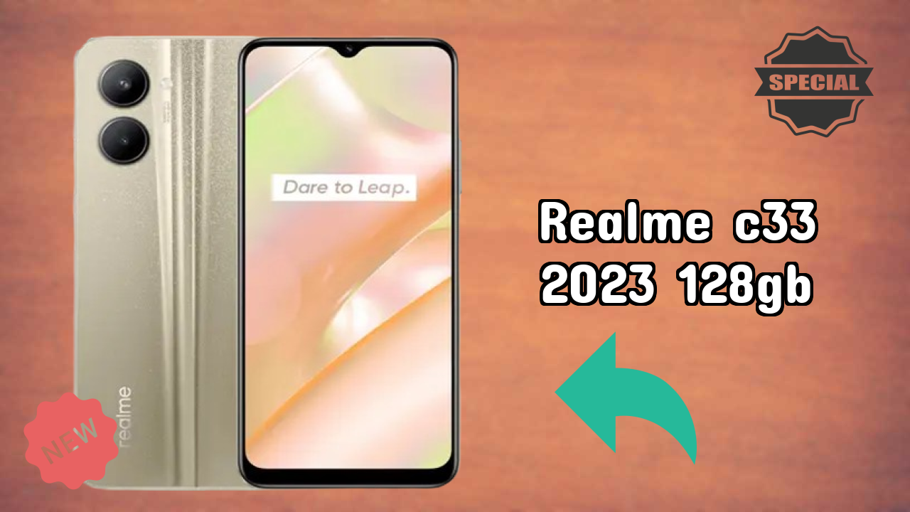Realme C33 2023 128GB Display Analysis: 6.5 Inches (16.51 Cm) Screen