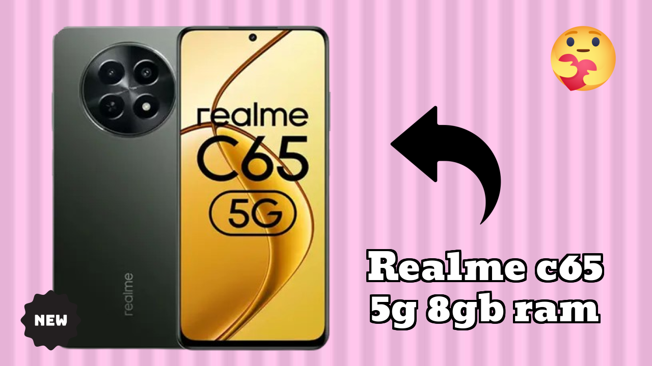 Realme C65 5G 8GB RAM Battery Life: 5000 MAh Charging Speed