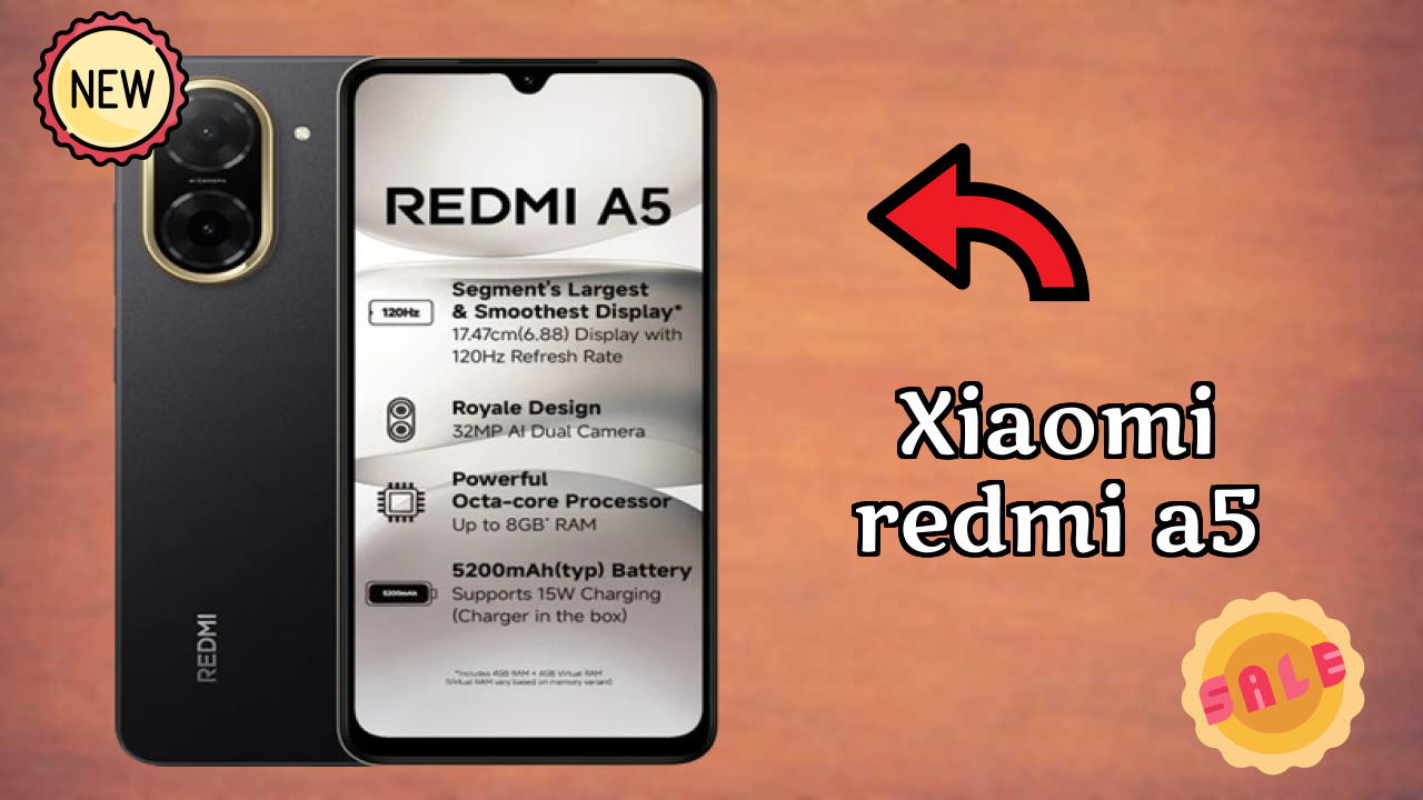 Xiaomi Redmi A5 Battery Life: 5200 MAh Charging Speed